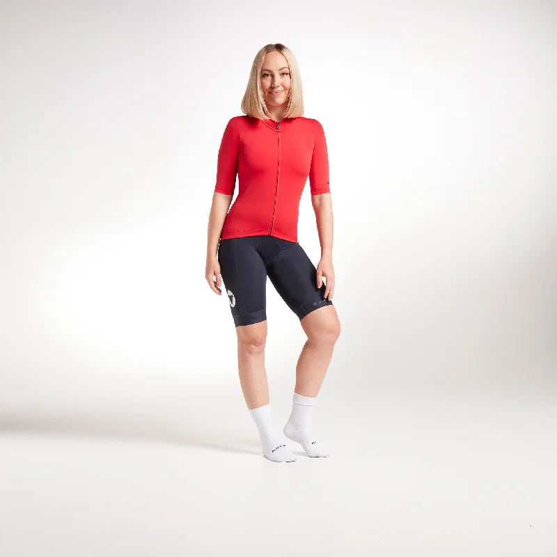 Special Offer Women's Essentials Team Jersey - Jester Red