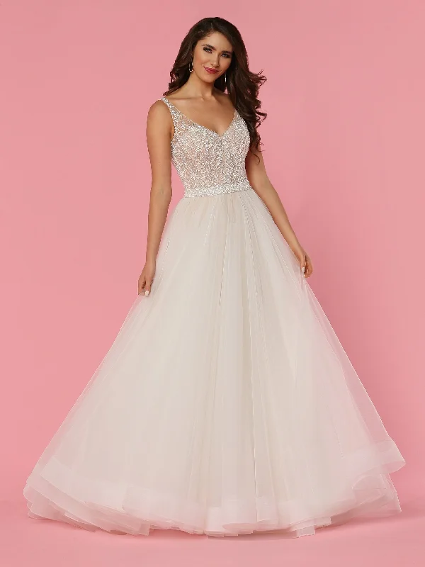 Great Bargains Davinci Bridal 50440 Long Tulle Ballgown Beaded Sheer Bodice Wedding Dress Great Bargains Davinci Bridal 50440 Long Tulle Ballgown Beaded Sheer Bodice Wedding Dress