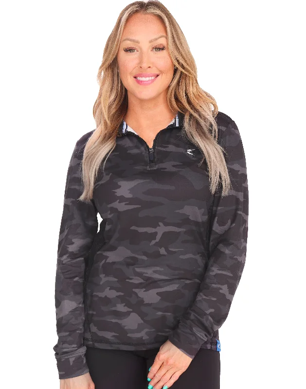 Bargain Prices Women's Camo Monterey Quarter Zip