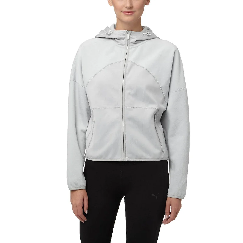 While Supplies Last Puma Yogini Warm Full Zip Women's Hoodie Grey