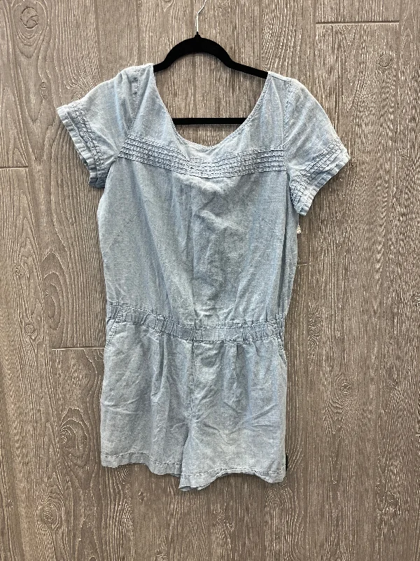 Overstock Romper By Loft In Blue, Size: S