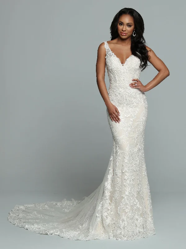 Super Sale Davinci Bridal 50660 Size 12 Ivory/Blush Fitted Lace wedding dress sheer straps Bridal Gown Super Sale Davinci Bridal 50660 Size 12 Ivory/Blush Fitted Lace wedding dress sheer straps Bridal Gown