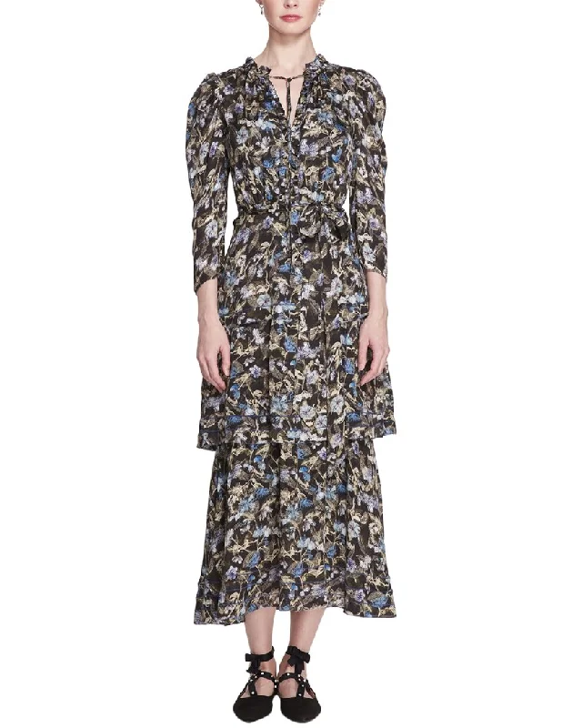 Holiday Sale Marchesa Notte Floral Dress