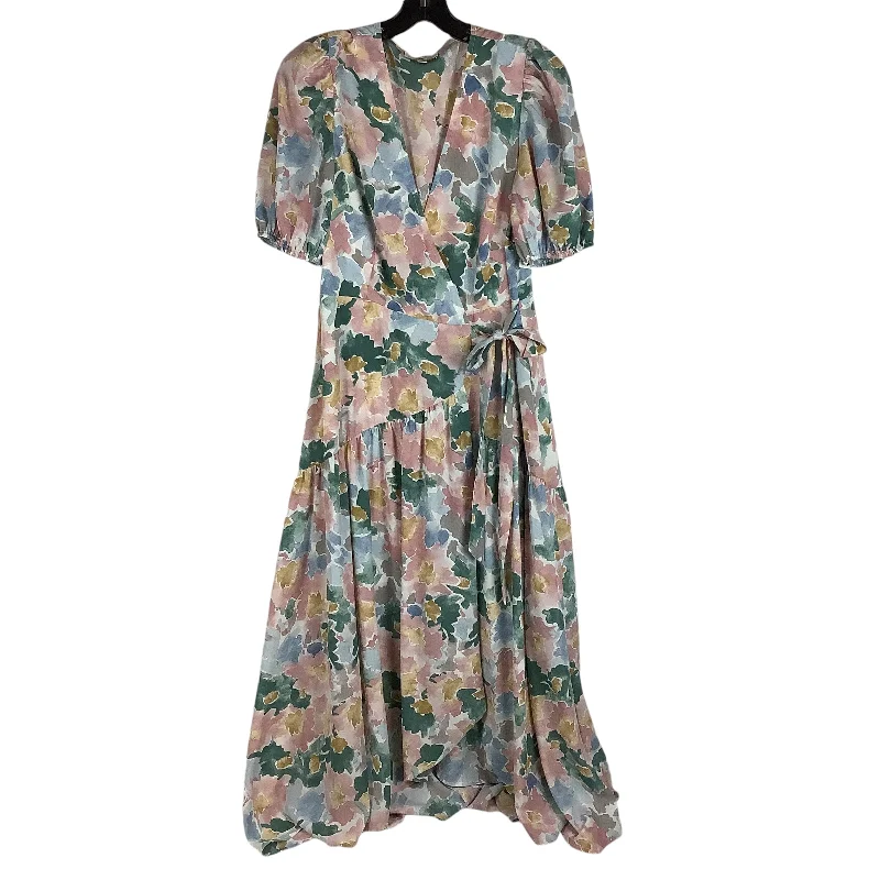 Discount Deals Dress Casual Maxi By Entro In Floral Print, Size: M