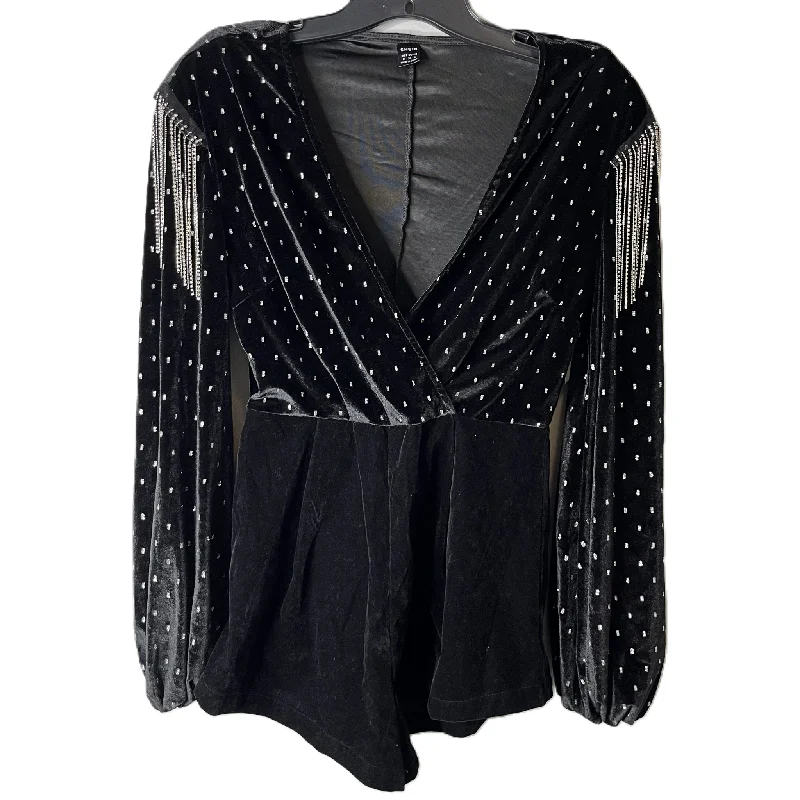 Super Bargain Romper By Shein In Black, Size: M