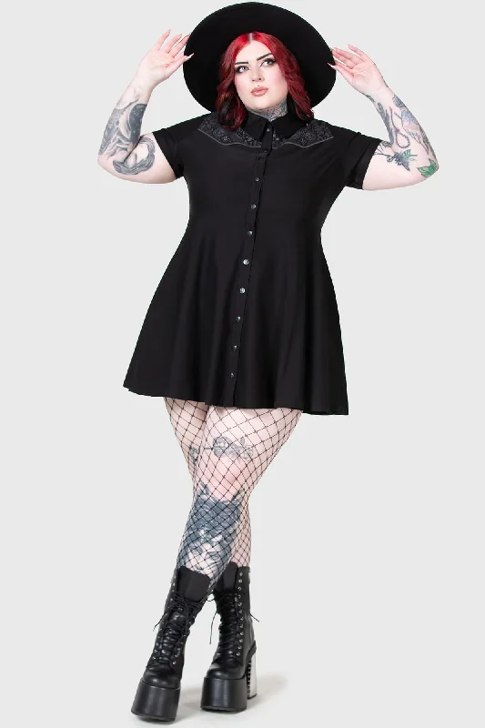 Referral Discount No Where's Ville Skater Dress [PLUS]