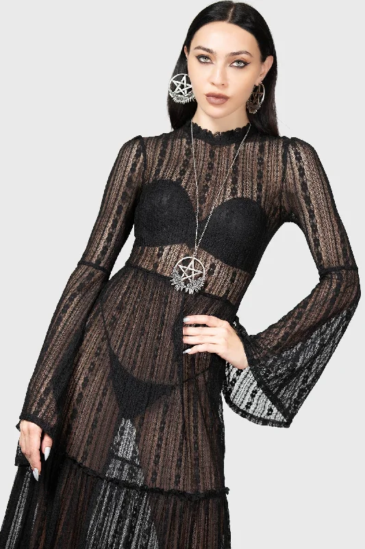 Savings Spectacular Amanita's Sorrow Maxi Dress [B]